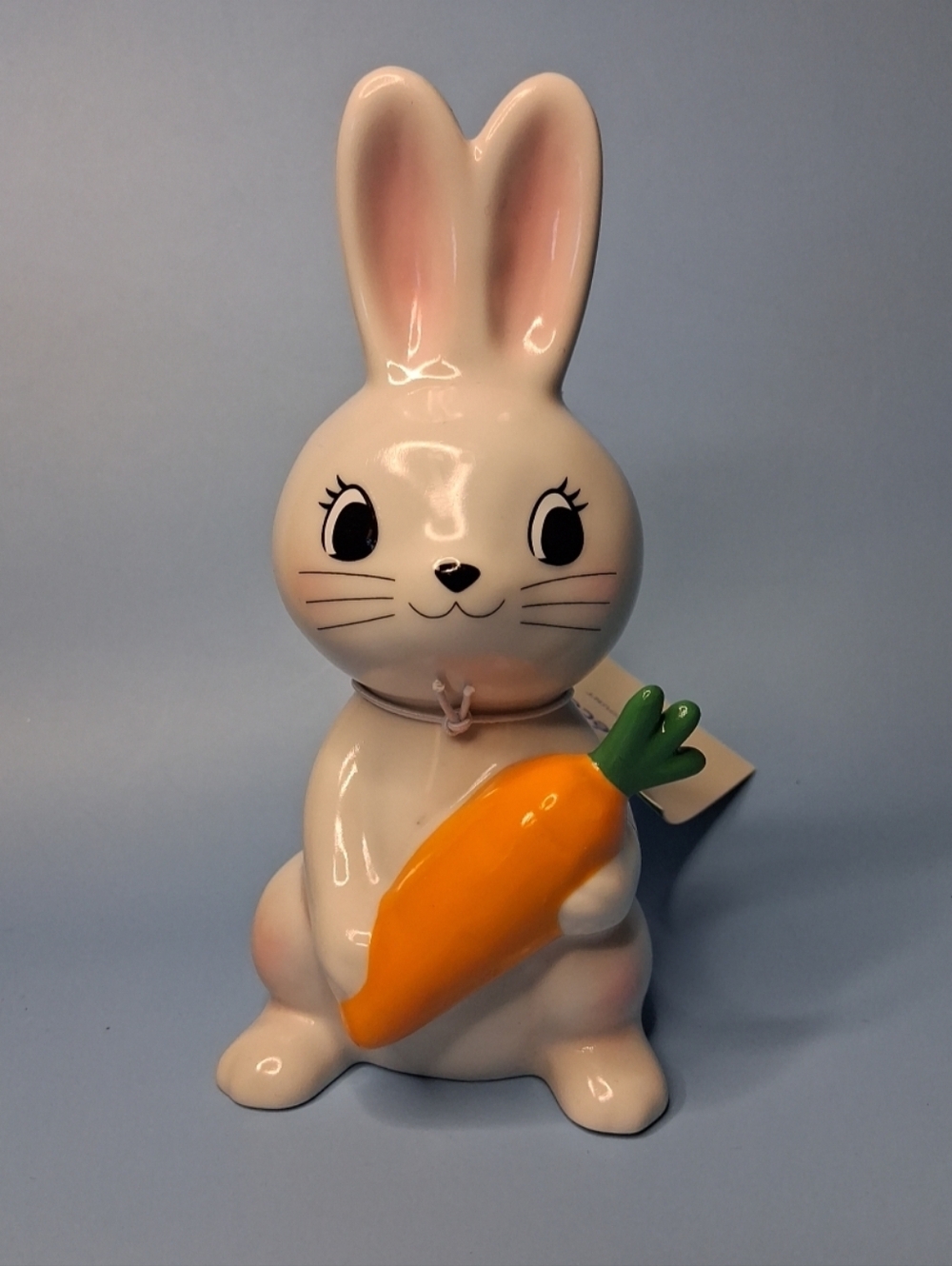 Target 2026 Easter Spritz 5.25" Polyresin BUNNY with CARROT Vintage / Retro Look